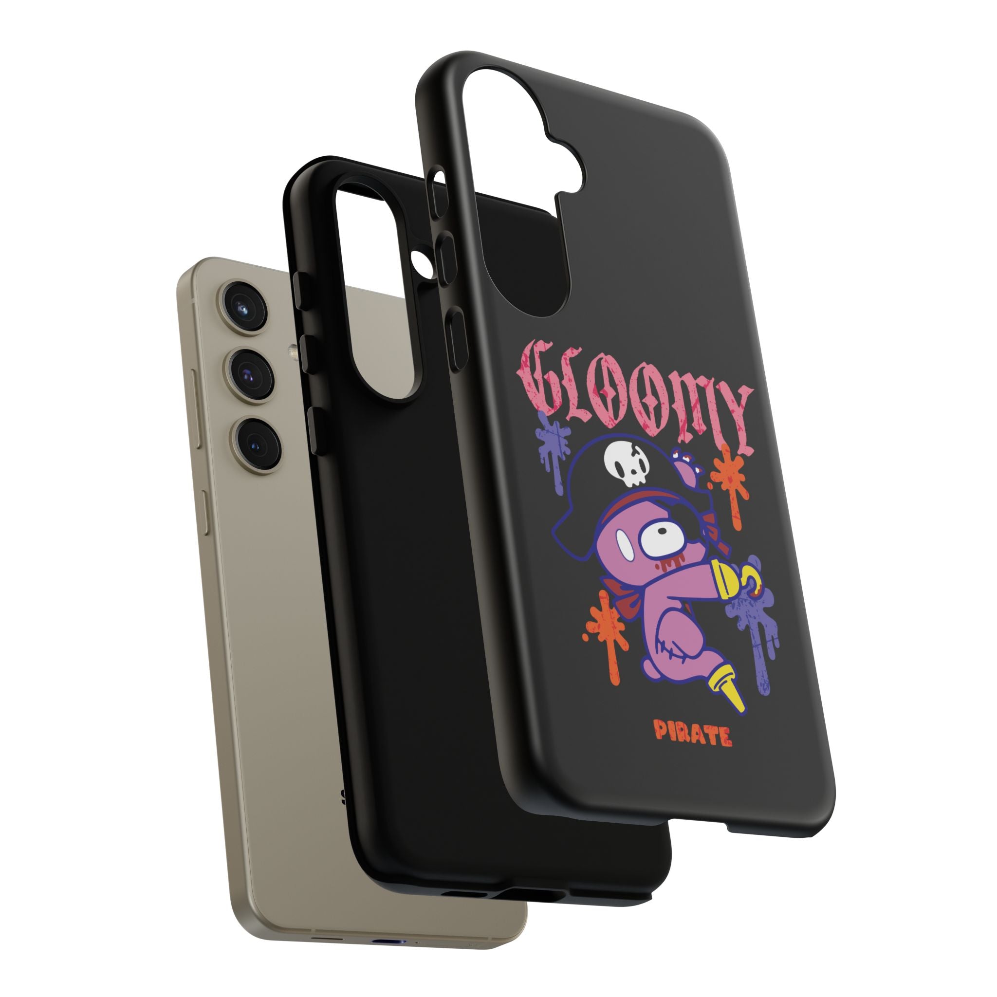 gloomy bear Halloween pirate Phone Case